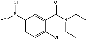 4-CHLORO-3-(N,N-DIETHYLCARBAMOYL)PHENYLBORONIC ACID