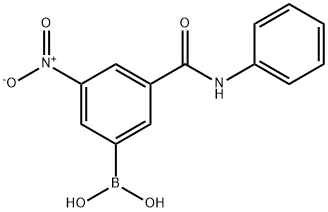 3-(PHENYLAMINOCARBONYL)-5-NITROPHENYLBORONIC ACID