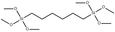 1,6-Bis(trimethoxysilyl)hexane Structural