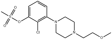 2-CHLORO-3-[4-(2-METHOXYETHYL)PIPERAZIN-1-YL]PHENYL METHANESULFONATE