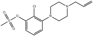 3-(4-ALLYLPIPERAZIN-1-YL)-2-CHLOROPHENYL METHANESULFONATE