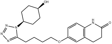 4-CIS-HYDROXY CILOSTAZOL Structural