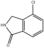 4-CHLORO-2,3-DIHYDRO-ISOINDOL-1-ONE Structural