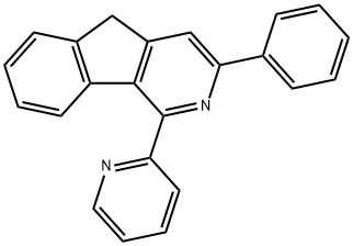 3-PHENYL-1-(PYRIDIN-2-YL)-5H-INDENO[1,2-C]PYRIDINE