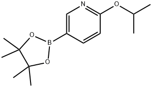 2-ISOPROPOXY-5-(4,4,5,5-TETRAMETHYL-1,3,2-DIOXABOROLAN-2-YL)PYRIDINE Structural