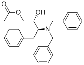 ACETIC ACID (2R,3S)-3-DIBENZYLAMINO-2-HYDROXY-4-PHENYLBUTYL ESTER