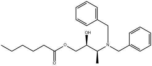 HEXANOIC ACID (2S,3S)-3-DIBENZYLAMINO-2-HYDROXYBUTYL ESTER