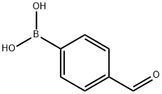 4-Formylphenylboronic acid Structural