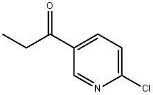 1-(6-CHLOROPYRIDIN-3-YL)PROPAN-1-ONE Structural