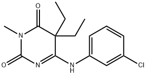 5,5-Diethyl-4-(2-chlorophenyl)iminobarbituric acid