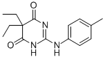 5,5-Diethyl-2-((4-methylphenyl)amino)-4,6(1H,5H)-pyrimidinedione