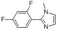 2-(2,4-DIFLUOROPHENYL)-1-METHYL-1H-IMIDAZOLE Structural