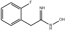 2-(2-FLUORO-PHENYL)-N-HYDROXY-ACETAMIDINE Structural