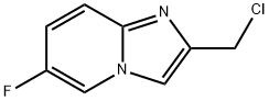 IMidazo[1,2-a]pyridine, 2-(chloroMethyl)-6-fluoro- Structural