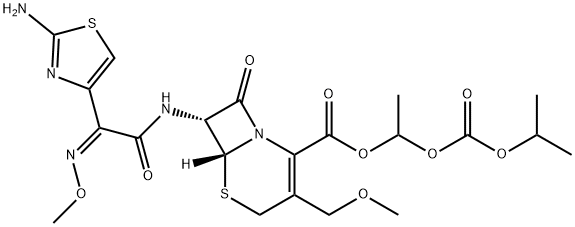 Cefpodoxime proxetil  Structural Picture