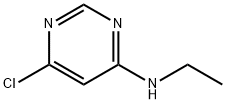 6-Chloro-N-ethylpyrimidin-4-amine Structural