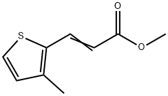 METHYL 3-(3-METHYL-2-THIENYL)ACRYLATE Structural