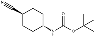 trans-1-(Boc-aMino)-4-cyanocyclohexane, 97% Structural