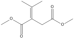 Dimethyl isopropylidenesuccinate, tech. Structural