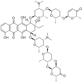 ditrisarubicin C Structural