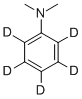 N,N-DIMETHYLANILINE-2,3,4,5,6-D5 Structural