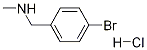 N-Methyl-4-bromobenzylamine Hydrochloride Structural