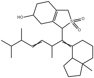 3-[7a-Methyl-1-(1,4,5-trimethyl-hex-2-enyl)-octahydro-inden-4-ylidenemethyl]-2,2-dioxo-2,3,4,5,6,7-hexahydro-1H-2l6-benzo[c]thiophen-5-ol