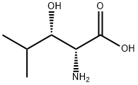 (2R,3S)-(-)-2-Amino-3-hydroxy-4-methylpentanoic acid Structural