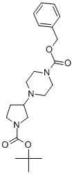 4-(1-BOC-PYRROLIDIN-3-YL)-1-CBZ-PIPERAZINE