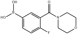 4-FLUORO-3-(MORPHOLIN-4-YLCARBONYL)BENZENEBORONIC ACID