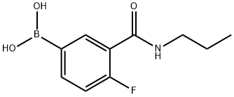 4-FLUORO-3-(N-PROPYLCARBAMOYL)BENZENEBORONIC ACID