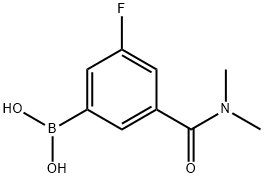 5-(DIMETHYLCARBAMOYL)-3-FLUOROBENZENEBORONIC ACID