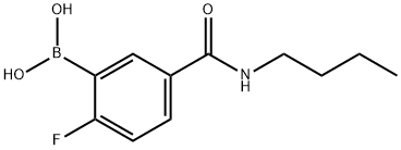 5-(BUTYLCARBAMOYL)-2-FLUOROBENZENEBORONIC ACID