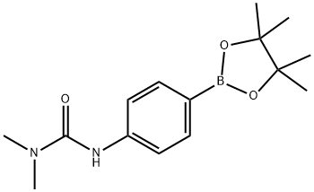 4-[(DIMETHYLCARBAMOYL)AMINO]BENZENEBORONIC ACID, PINACOL ESTER 95%4-(3-DIMETHYLUREIDO)BENZENEBORONIC ACID, PINACOL ESTER