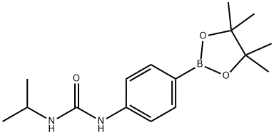 4-[(ISOPROPYLCARBAMOYL)AMINO]BENZENEBORONIC ACID, PINACOL ESTER 98%4-(3-ISOPROPYLUREIDO)BENZENEBORONIC ACID, PINACOL ESTER