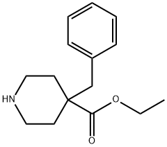 ETHYL 4-BENZYLPIPERIDINE-4-CARBOXYLATE Structural