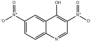 3,6-DINITRO-4-HYDROXYQUINOLINE
 Structural