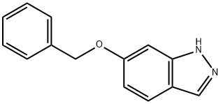 6-BENZYLOXY-1H-INDAZOLE Structural