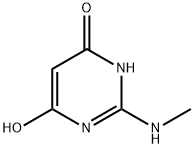 2-(Methylamino)-4,6-pyrimidinediol Structural