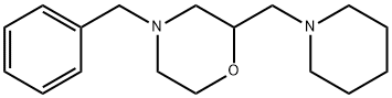 4-BENZYL-2-((PIPERIDIN-1-YL)METHYL) MORPHOLINE Structural