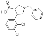 1-BENZYL-4-(2,3-DICHLORO-PHENYL)-PYRROLIDINE-3-CARBOXYLIC ACID