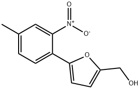 [5-(4-METHYL-2-NITRO-PHENYL)-FURAN-2-YL]-METHANOL Structural