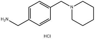 4-(1-Piperidinylmethyl)-benzenemethanaminedihydrochloride Structural