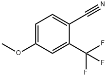 4-METHOXY-2-(TRIFLUOROMETHYL)BENZONITRILE Structural