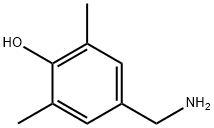 4-(Aminomethyl)-2,6-dimethylphenol Structural