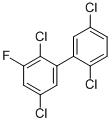 3-FLUORO-2,2',5,5'-TETRACHLOROBIPHENYL Structural