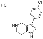 3-(4-chlorophenyl)-4,5,6,7-tetrahydro-1H-pyrazolo[4,3-c]pyridine hydrochloride