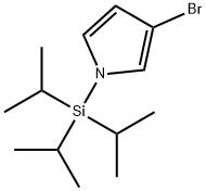 3-BROMO-1-(TRIISOPROPYLSILYL)PYRROLE Structural