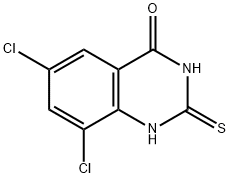 2-MERCAPTO-4-HYDROXY-6,8-DICHLOROQUINAZOLINE