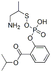 propan-2-yl 2-(amino-propan-2-ylsulfanyl-phosphoryl)oxybenzoate Structural
